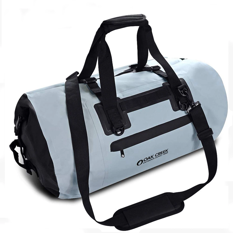 Prosperity dry pack bag with innovative transparent window design for rafting