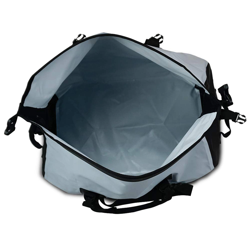 Prosperity sport dry bag backpack with innovative transparent window design for boating