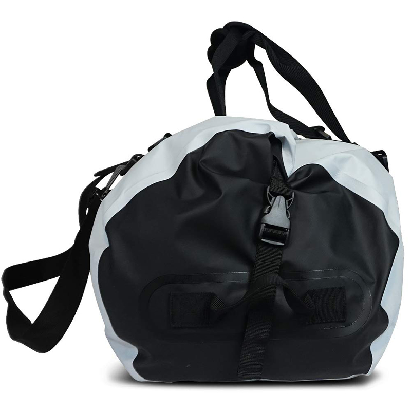 Prosperity heavy duty dry bag backpack with innovative transparent window design for rafting