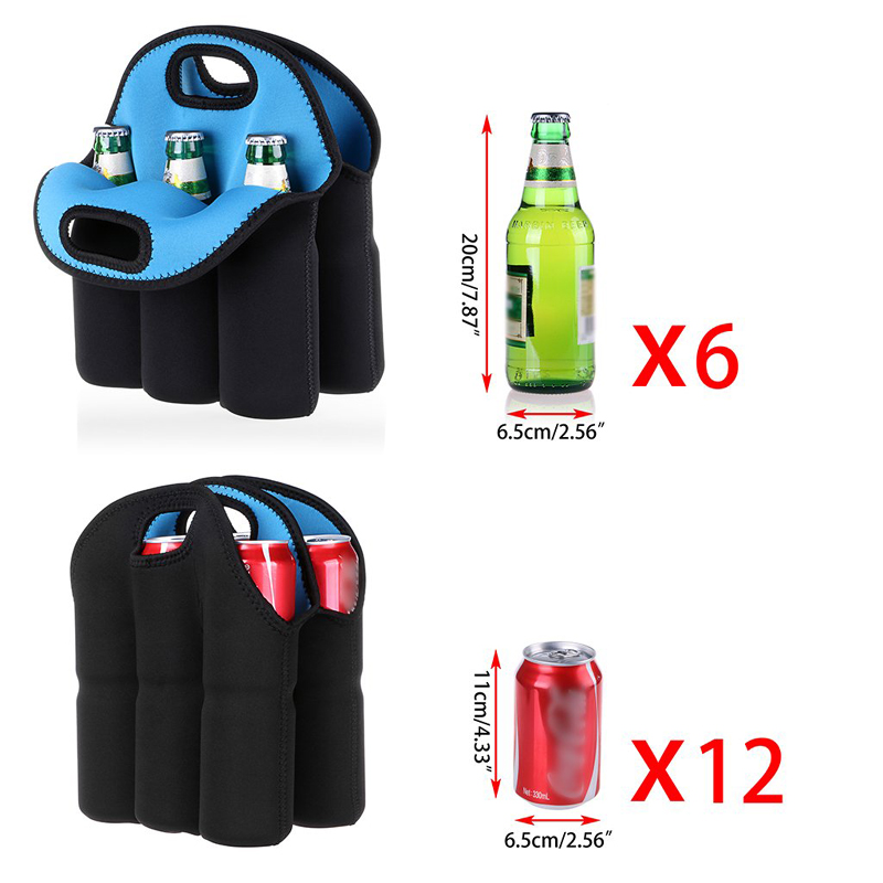 beer small neoprene bag water bottle holder for sale-8