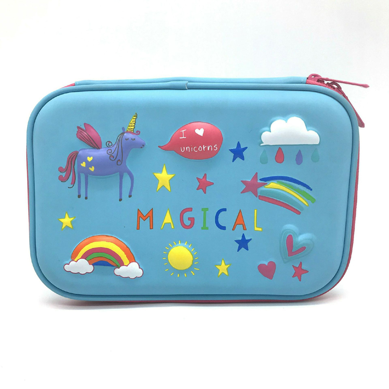 Eva Stationery Pencil Case Compartments For Kids School Students