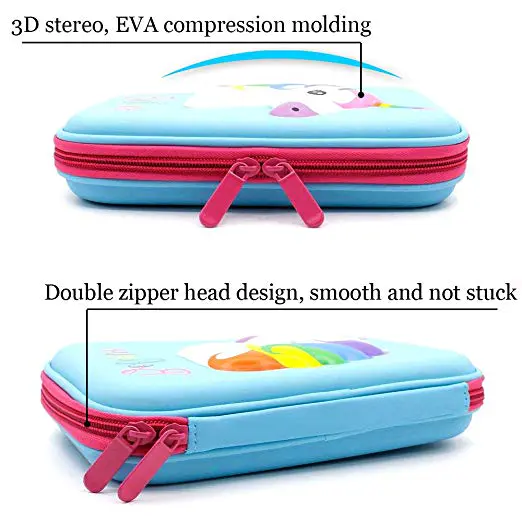 deluxe eva box disk carrying case for pens