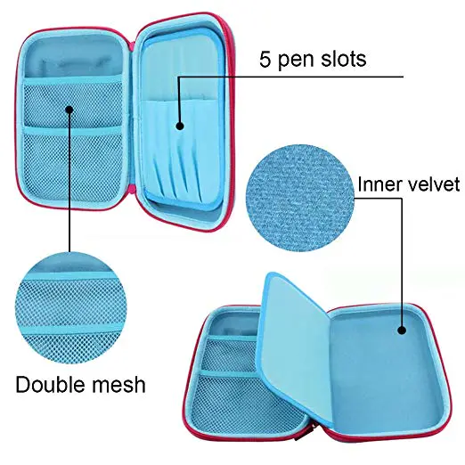 shockproof custom eva case disk carrying case for pens