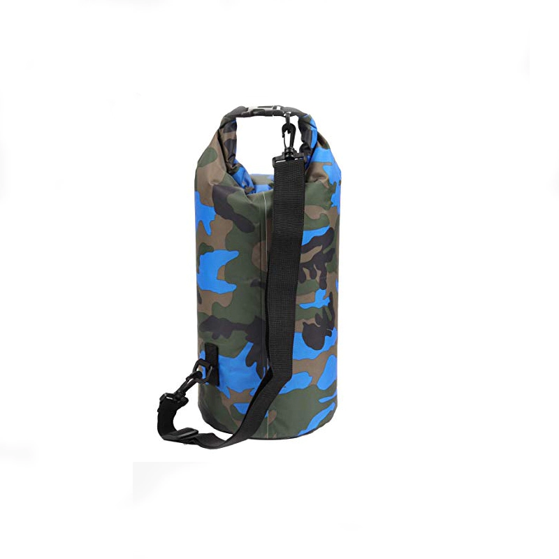 outdoor dry bag with strap with innovative transparent window design for boating