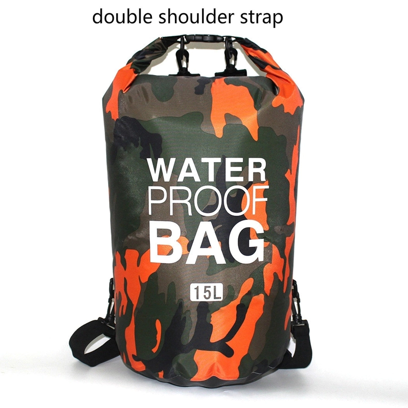 Prosperity heavy duty dry pack with adjustable shoulder strap for rafting