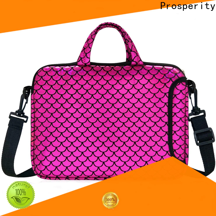 Prosperity neoprene laptop bag for sale for travel