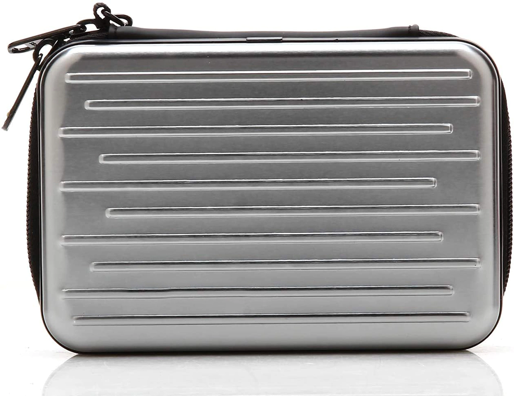 High Quality Anti-Shock Silver Aluminium Carry Travel Protective Storage Case Bag for 2.5 Inch Portable External Hard Drive HDD Wholesale-Prosperity