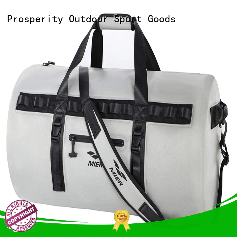 Prosperity sport dry bag backpack with innovative transparent window design for boating