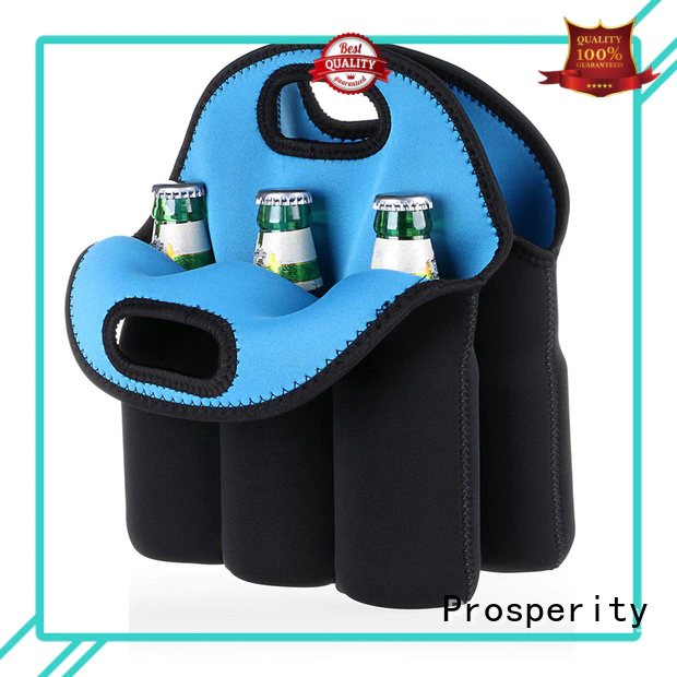Prosperity customized wholesale neoprene bags water bottle holder for hiking