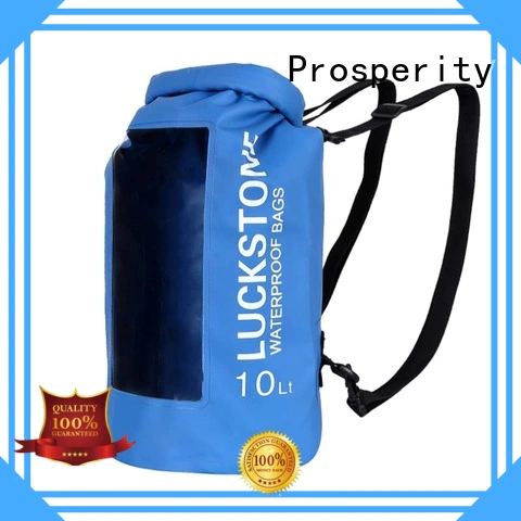 Prosperity heavy duty go outdoors dry bag with adjustable shoulder strap for fishing