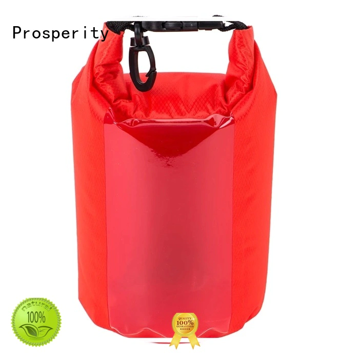 Prosperity sport dry bag with strap with adjustable shoulder strap for fishing