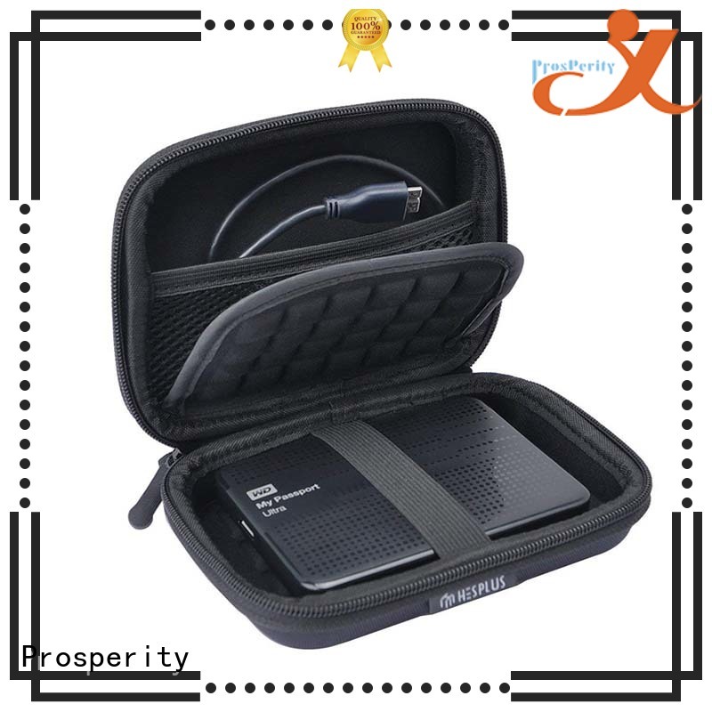 Prosperity protective eva travel case disk carrying case for pens
