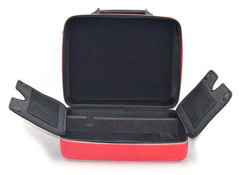 pu leathereva box with strap for switch-4
