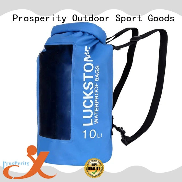 light go outdoors dry bag with innovative transparent window design for rafting