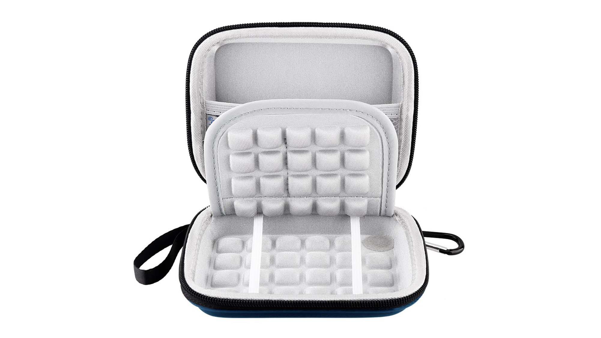 portable eva foam case with strap for gopro camera-4