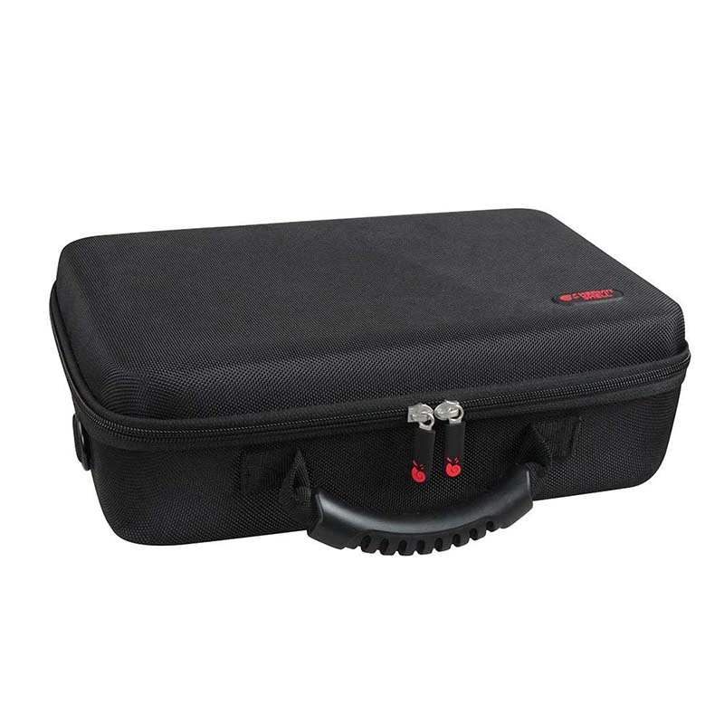 pu leather eva box with strap for gopro camera
