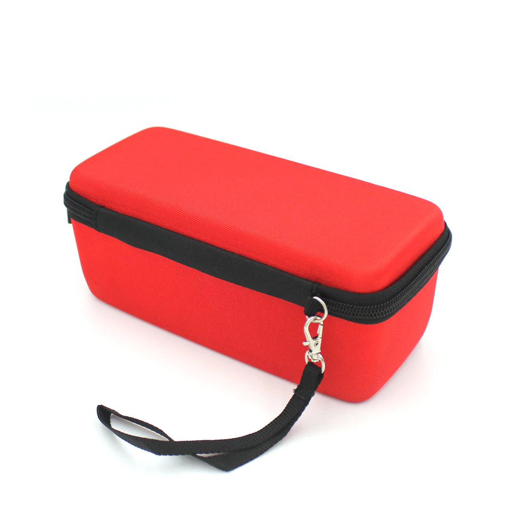 pu leather eva travel case disk carrying case for gopro camera