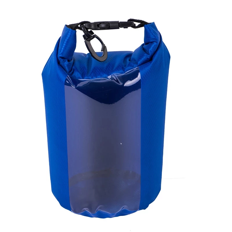210t polyester light dry bag waterproof  with  transparent window-6