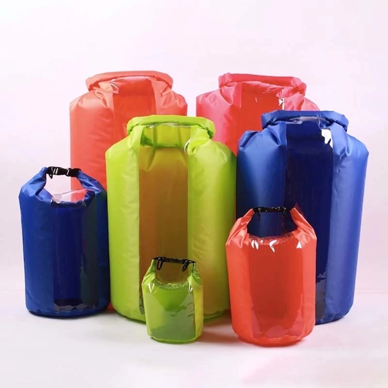 Prosperity best dry bag with innovative transparent window design for fishing