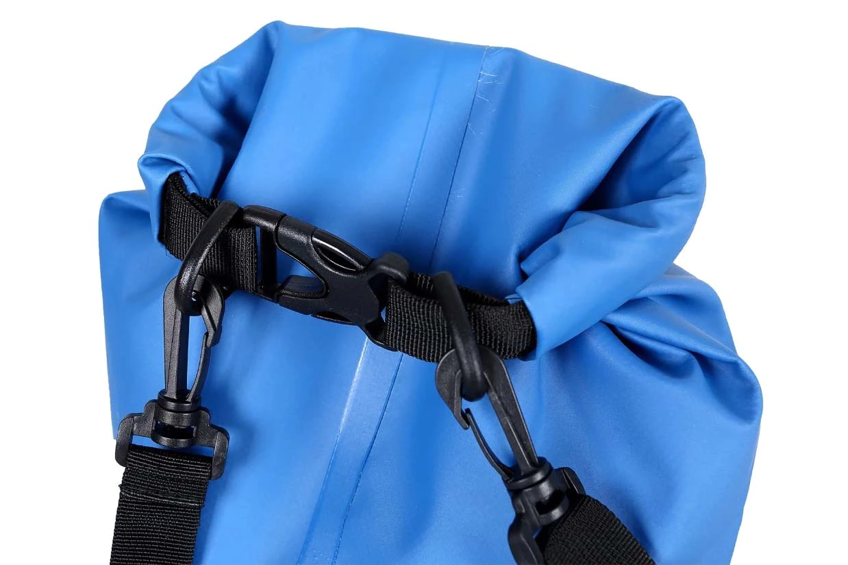 Prosperity light dry pack bag with adjustable shoulder strap for fishing