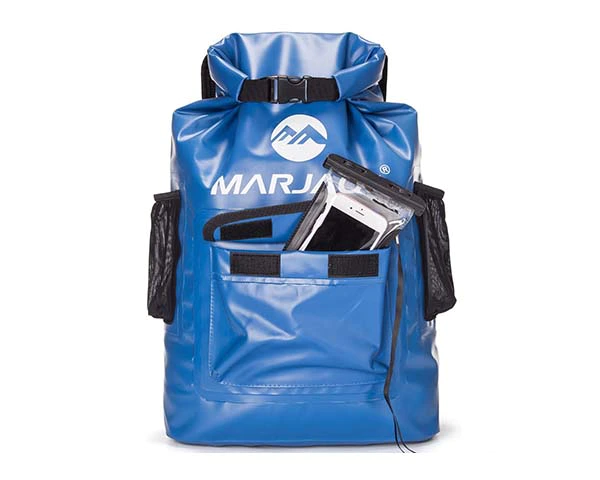 outdoor dry bag backpack with adjustable shoulder strap for kayaking