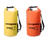 heavy duty dry bag with innovative transparent window design open water swim buoy flotation device