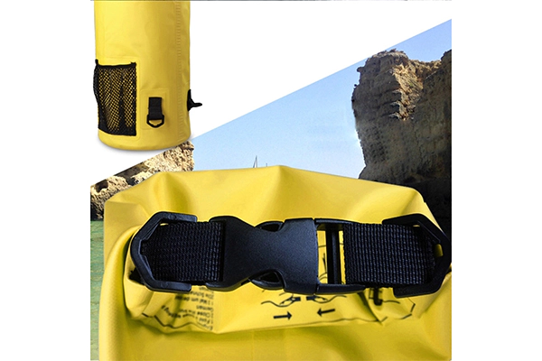 Prosperity dry bag with adjustable shoulder strap for rafting