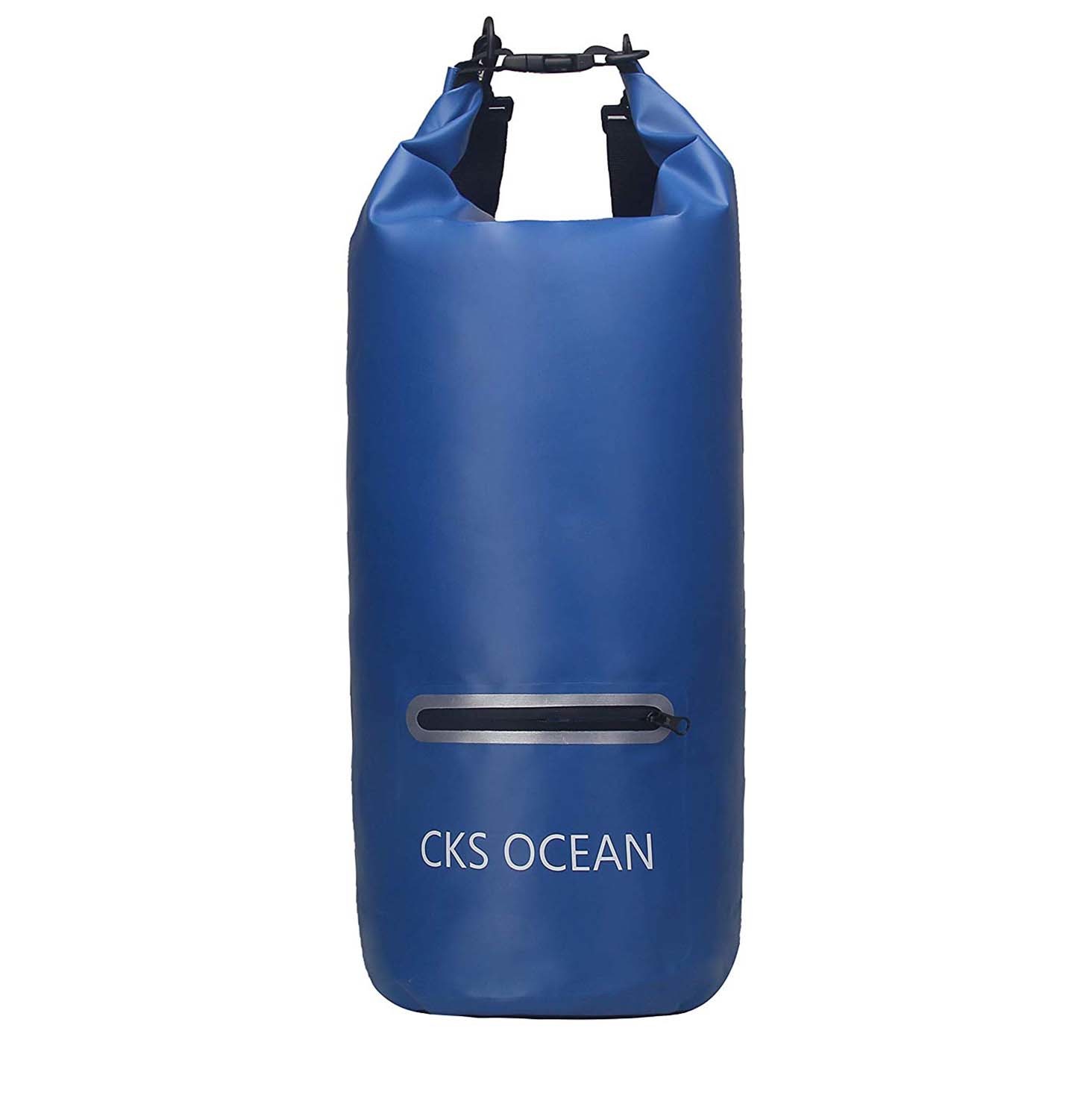polyester drybag with innovative transparent window design for boating
