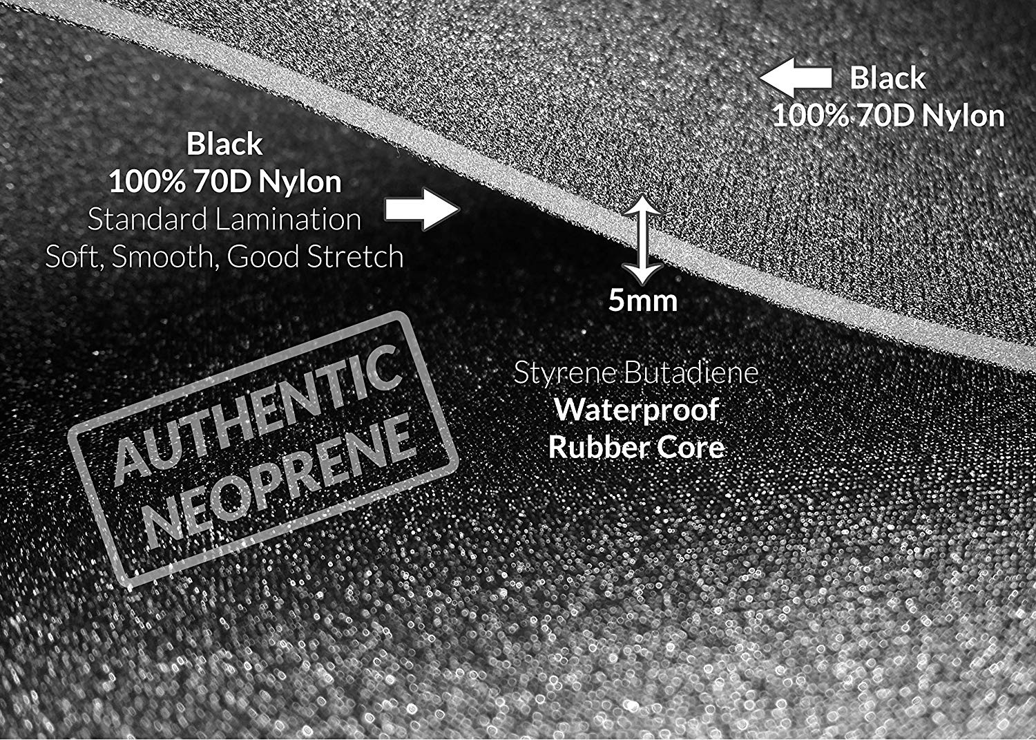 Breathable waterproof   neoprene fabric sponge  rubber sheet-4