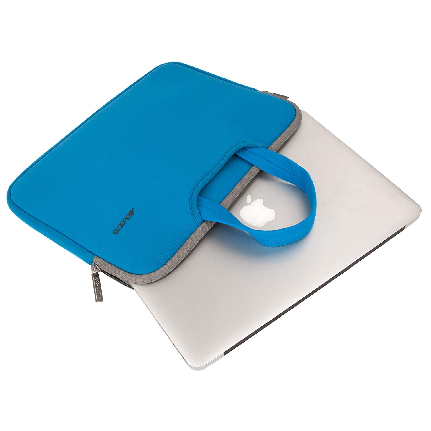 Neoprene laptop  handle sleeve   with accessories pocket-5