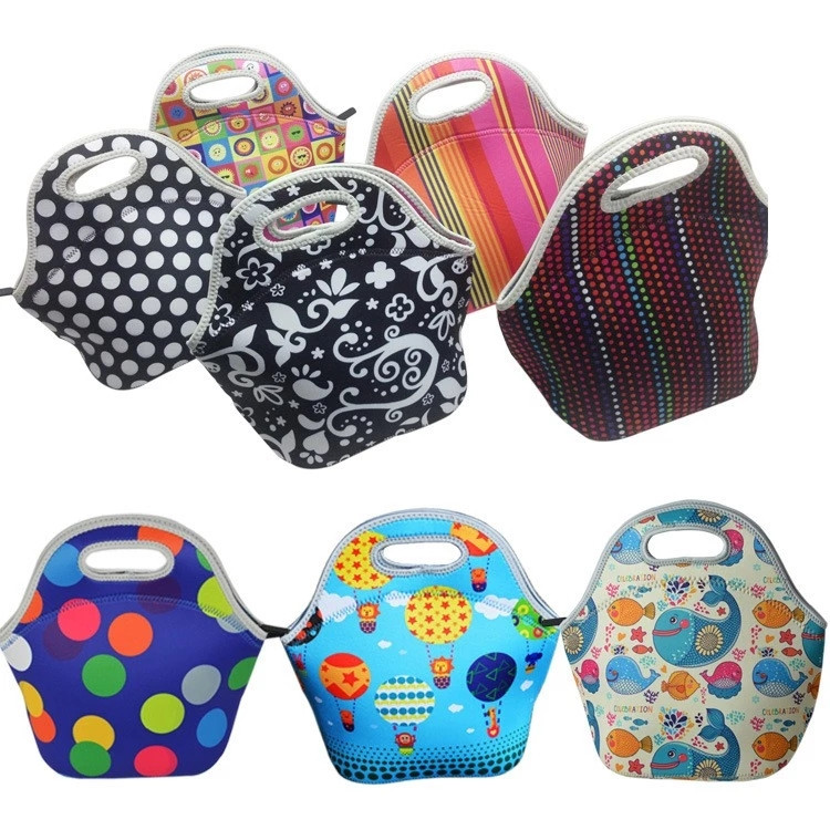 Customized color factory price new style neoprene cooler lunch bag-4