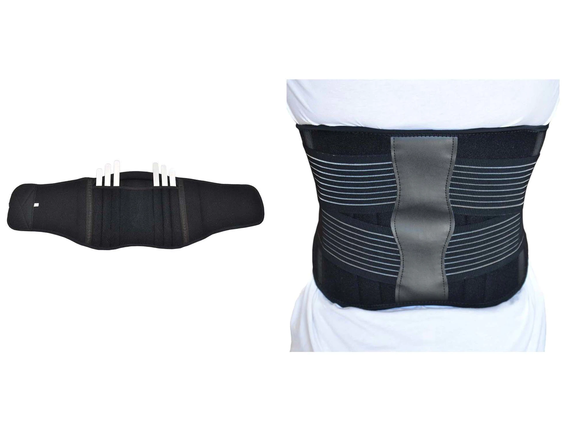 Prosperity lumbar support sport pull straps for powerlifting