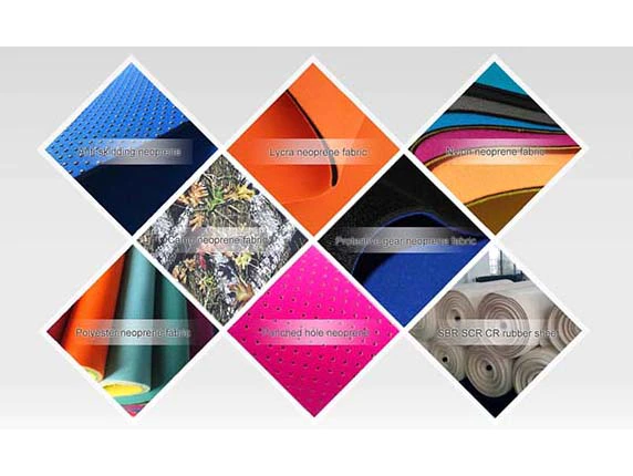 Prosperity neoprene fabric wholesale sponge rubber sheet for sport
