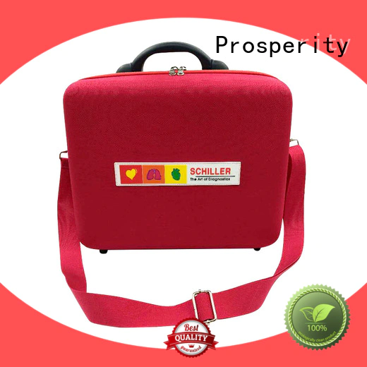 Prosperity portable eva zip case disk carrying case for brushes