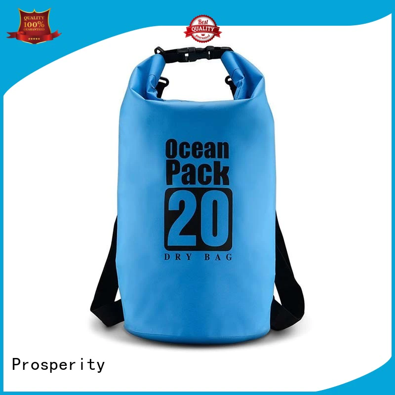 Prosperity light drybag with adjustable shoulder strap for boating