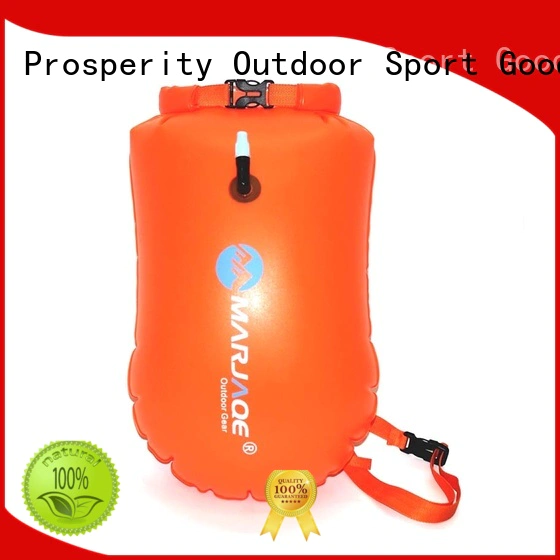 Prosperity heavy duty dry bag with strap with innovative transparent window design for fishing
