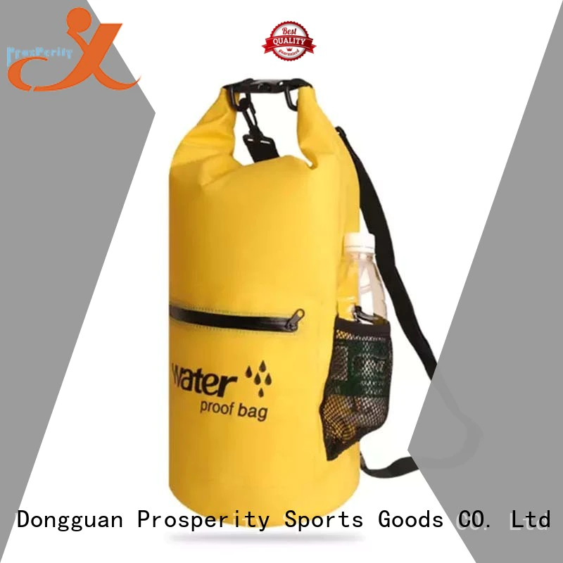 Prosperity heavy duty dry pack with adjustable shoulder strap for fishing