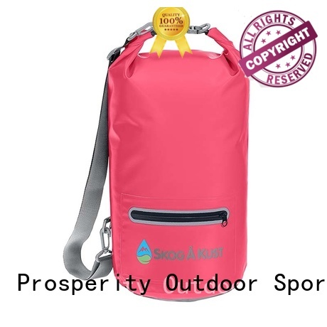 Prosperity dry bag sizes with adjustable shoulder strap for boating