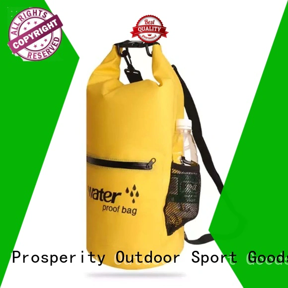 Prosperity go outdoors dry bag with innovative transparent window design for fishing