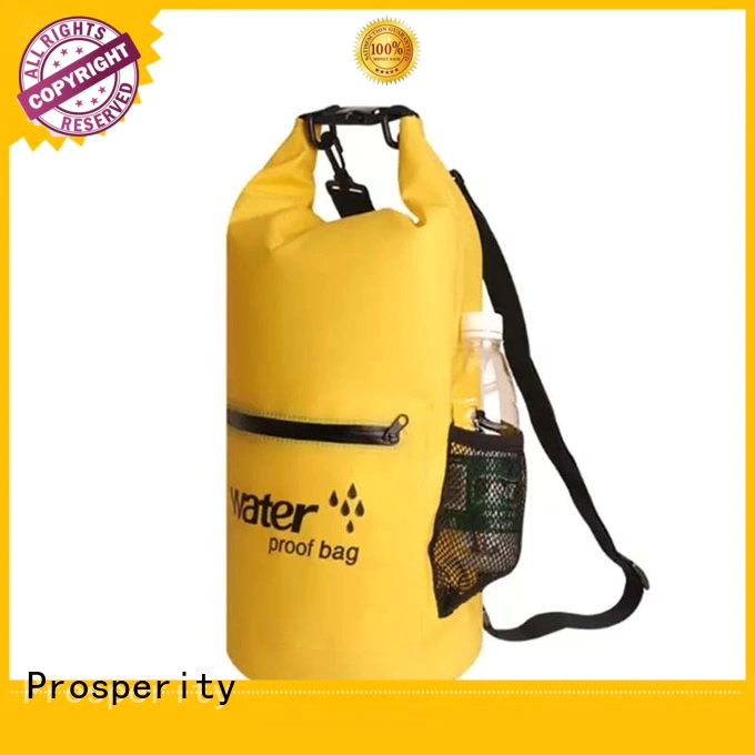floating dry bag with strap with innovative transparent window design for rafting