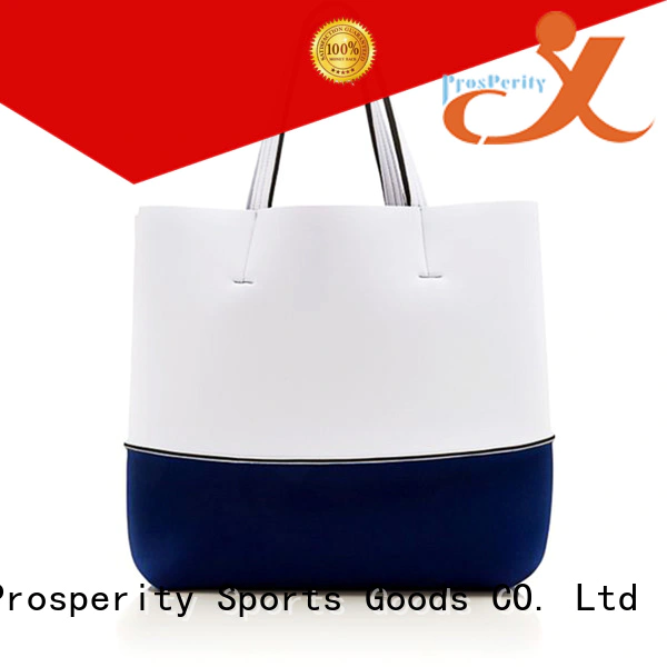 large neoprene bag manufacturer with accessories pocket for travel
