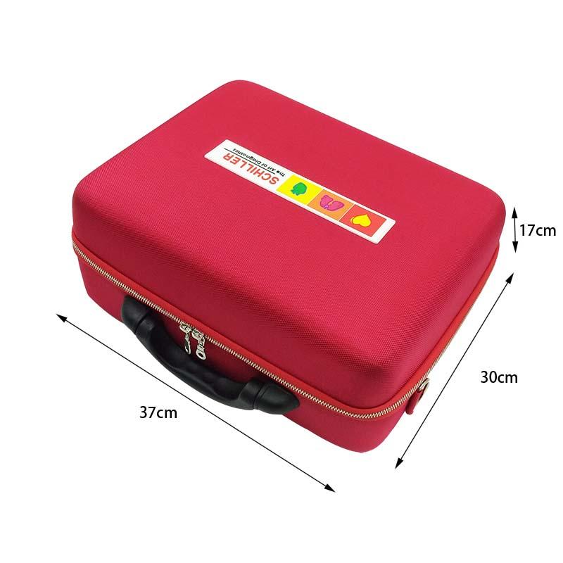 Prosperity portable eva zip case disk carrying case for brushes-2