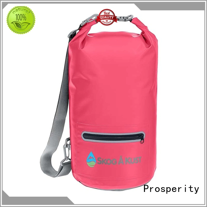 Prosperity outdoor go outdoors dry bag with adjustable shoulder strap for boating