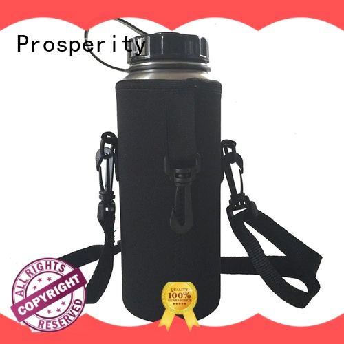 Prosperity custom neoprene bags with accessories pocket for travel