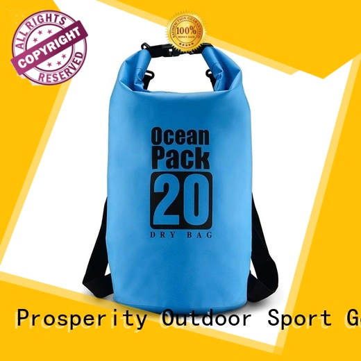Prosperity heavy duty go outdoors dry bag with innovative transparent window design for fishing