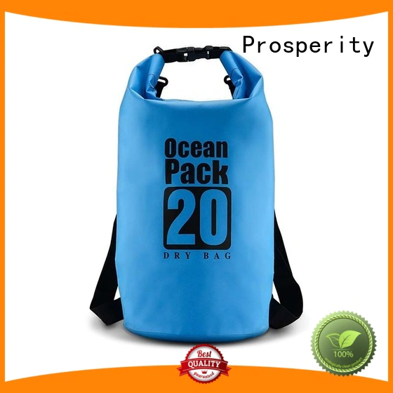 Prosperity go outdoors dry bag with innovative transparent window design for boating
