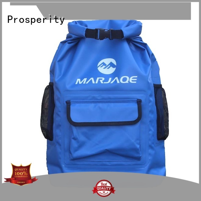 Prosperity dry bag with innovative transparent window design for boating