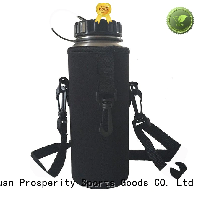 Prosperity beer Neoprene bag water bottle holder for hiking