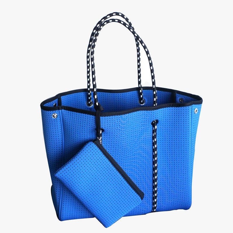 Prosperity custom neoprene bags beach tote bags for travel-5