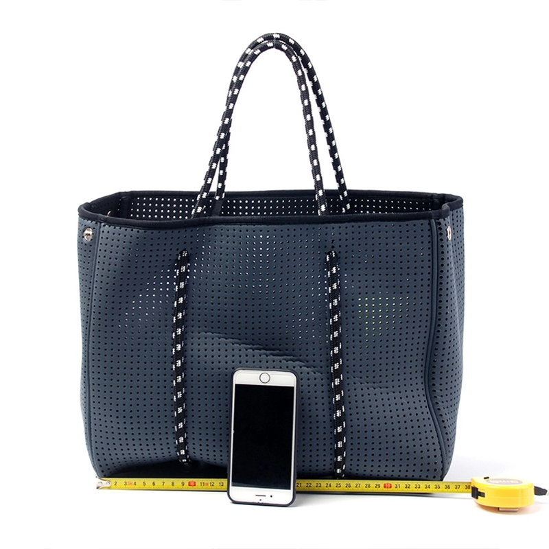 can shape custom neoprene bags with accessories pocket for travel